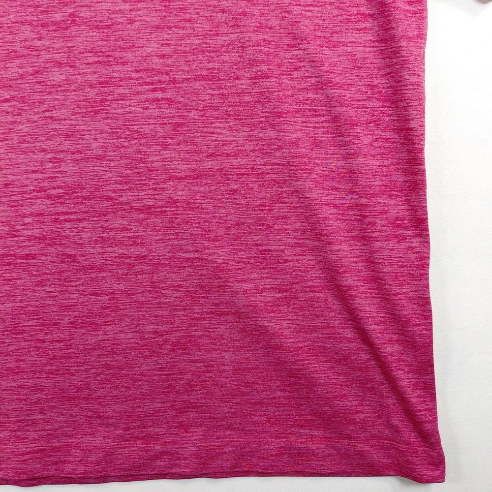 Nike Golf Dri-Fit Polo Shirt Mens XL Maroon Heathered Atlanta Athletic Club PGA